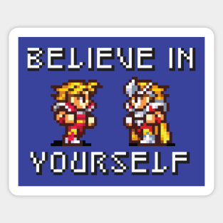 Believe In Yourself Warrior Knight Version Sticker